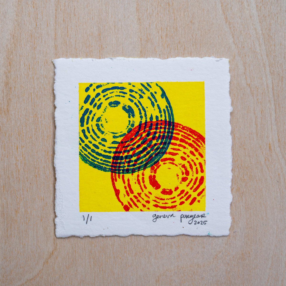 Color Theory 3 Mini Print