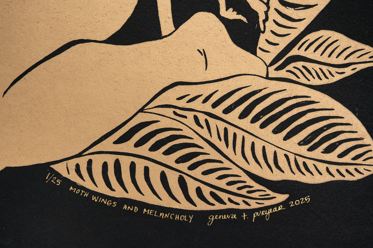 Moth Wings and Melancholy | Gold & Black Edition