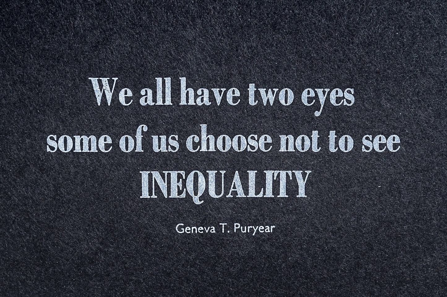 Inequality