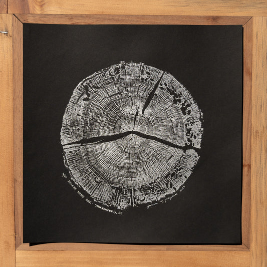 Helene White Oak - Spartanburg, SC | Black & White Edition